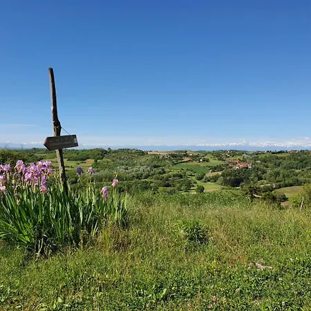 La Casa Rossa Nel Monferrato A